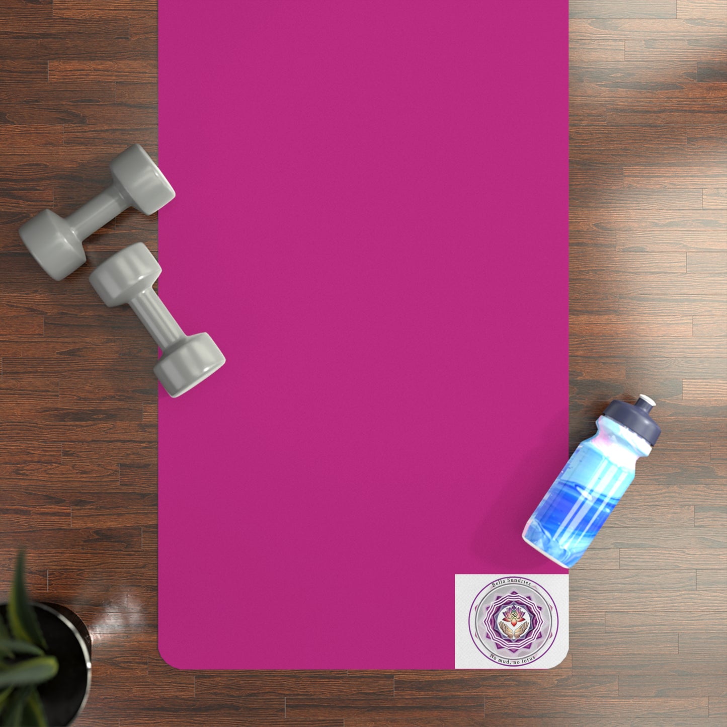 Premium Rubber Yoga Mat for Home & Studio, Exercise, Fitness, Meditation, Pilates, Yoga!