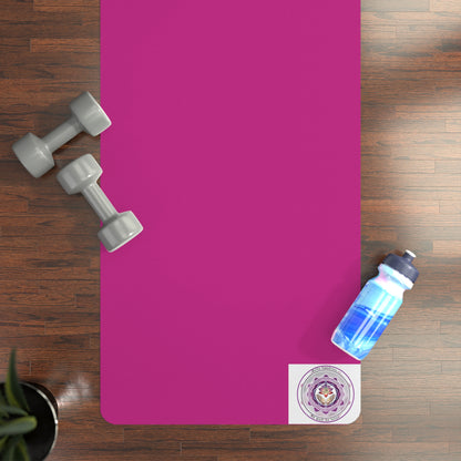 Premium Rubber Yoga Mat for Home & Studio, Exercise, Fitness, Meditation, Pilates, Yoga!