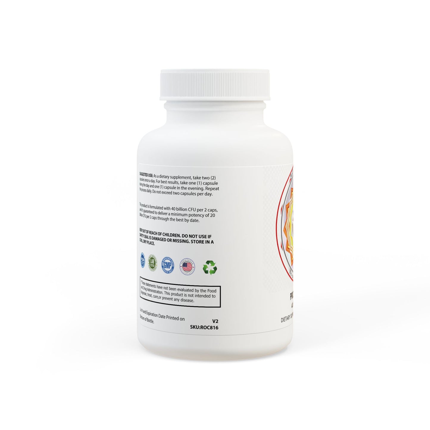 Probiotics Supplement (60 Capsules)