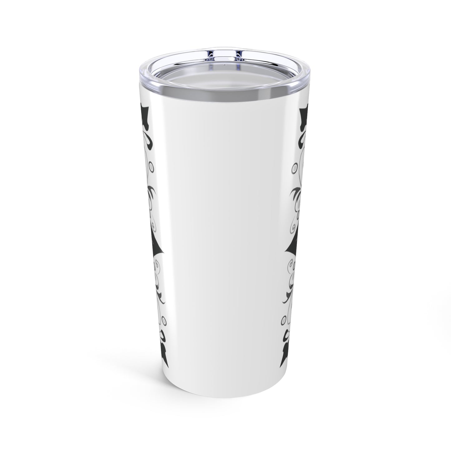 Elegant Floral Tumbler 20oz | Perfect for Coffee Lovers, Travel Mugs, Gift for Her, Floral Design, Reusable Drinkware