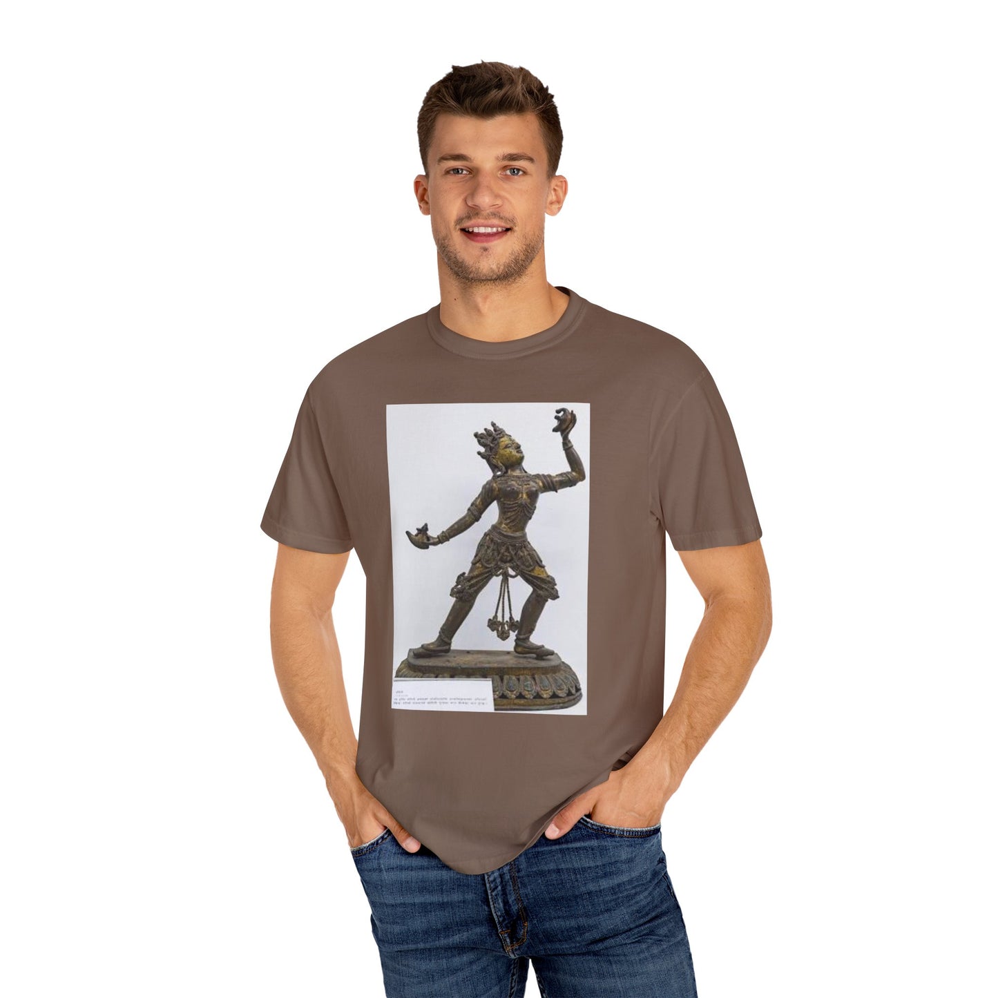 Spiritual Harmony Unisex T-shirt with Om Design, Casual Tee, Gift for Yogis, Meditation Wear, Relaxed Style