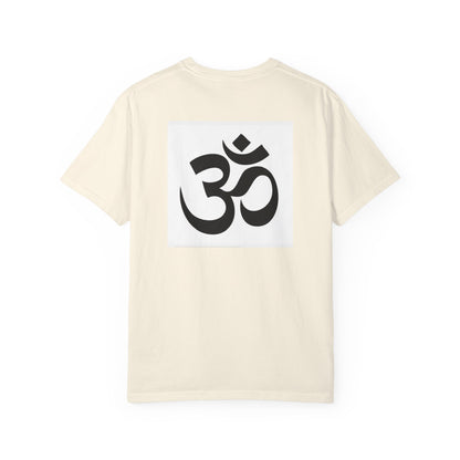 Spiritual Harmony Unisex T-shirt with Om Design, Casual Tee, Gift for Yogis, Meditation Wear, Relaxed Style