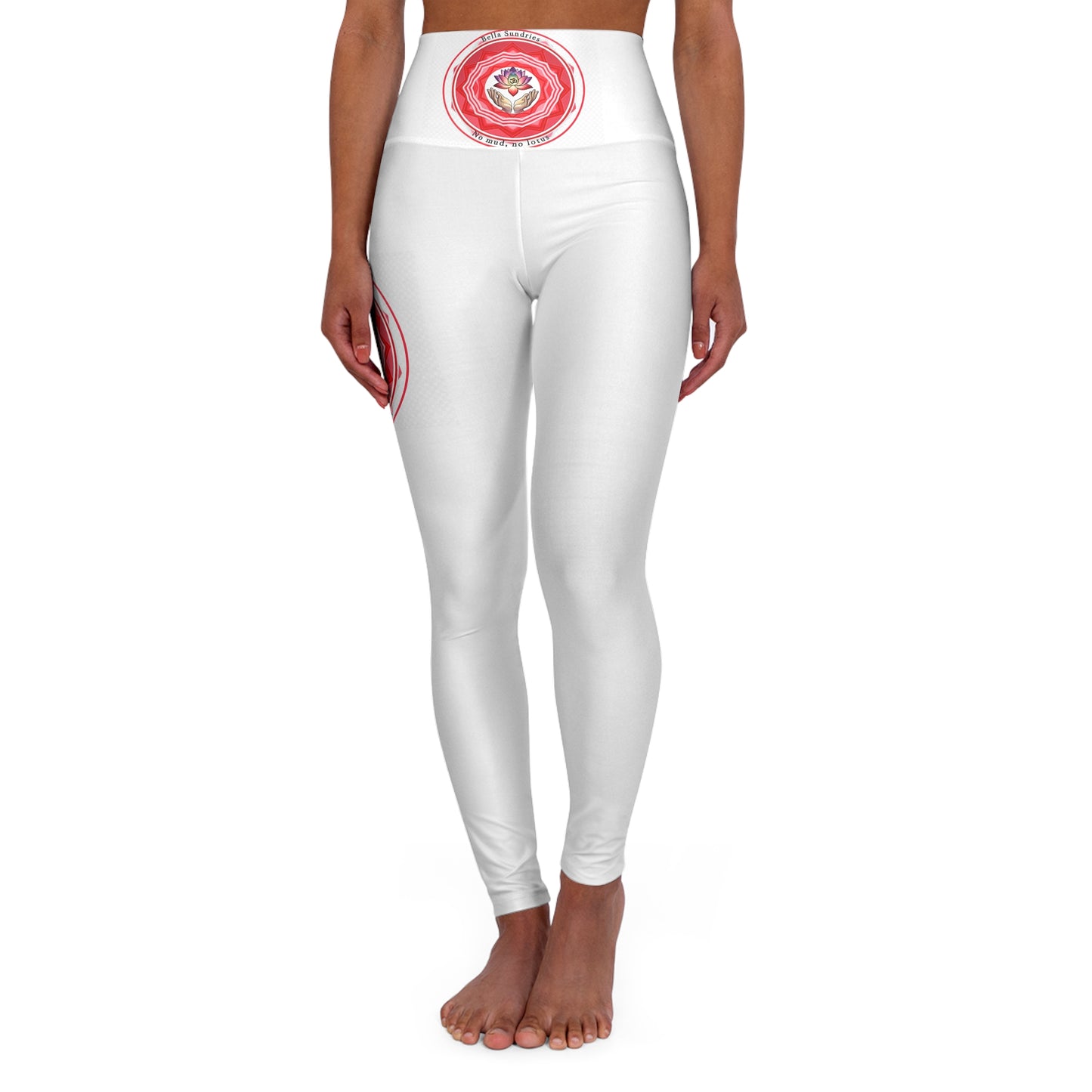 Floral High Waisted Yoga Leggings | Stylish Activewear for Yoga, Fitness, Athleisure, Mother's Day Gift, Everyday Wear