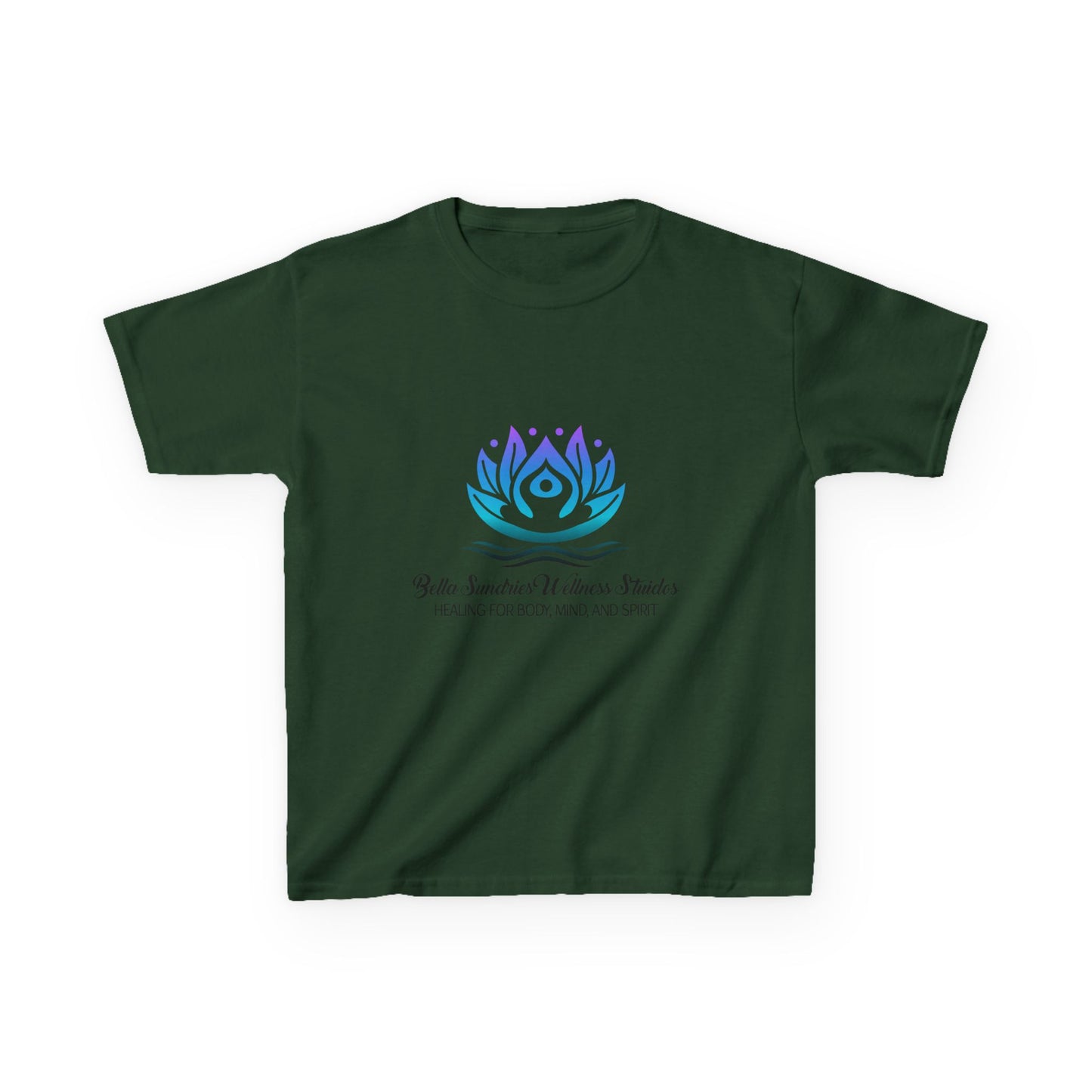 Kids Tee — ‘Progress Over Perfection’ Lotus Graphic