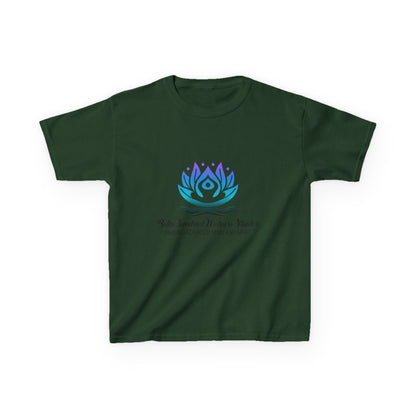 Kids Tee — ‘Progress Over Perfection’ Lotus Graphic