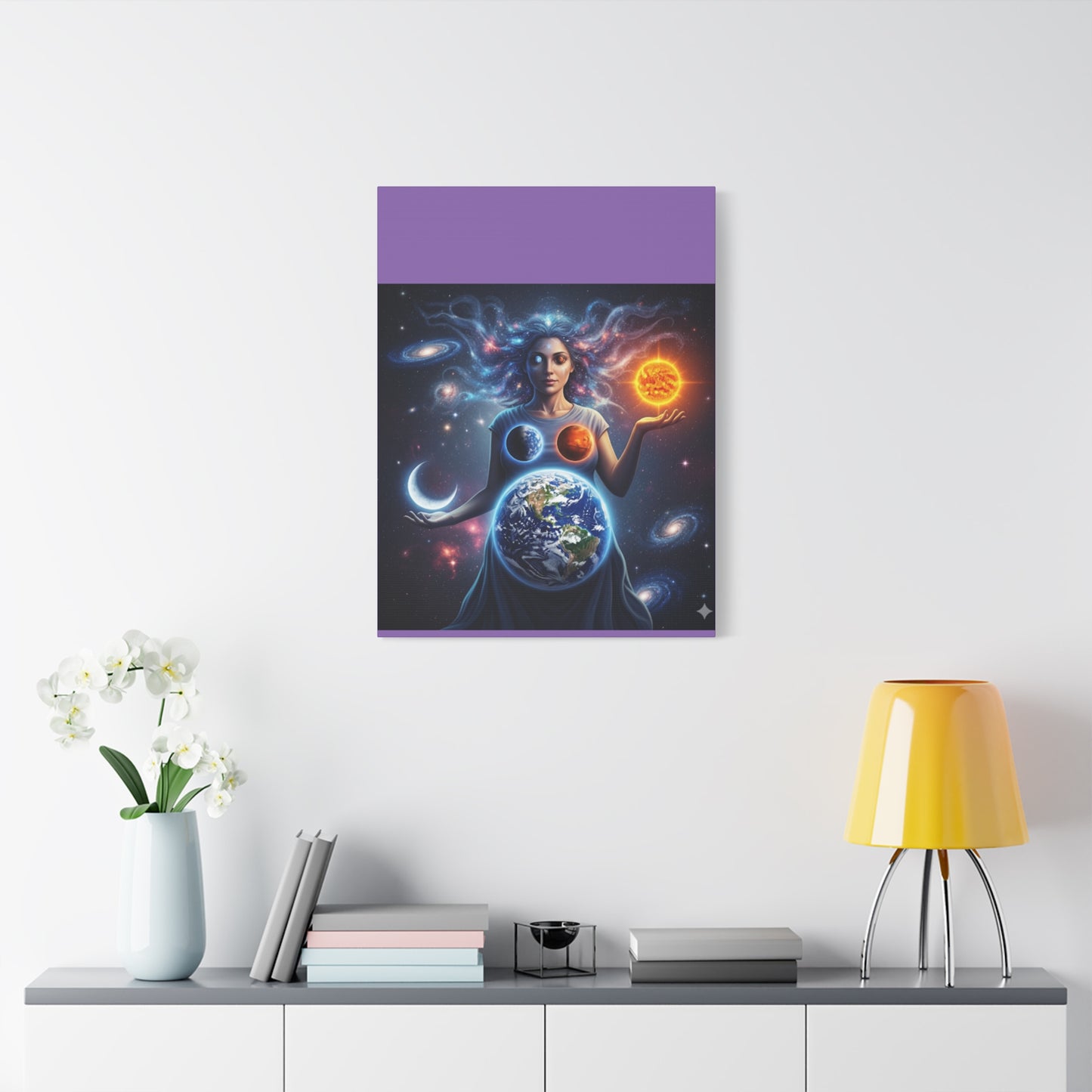 Cosmic Canvas Print - Celestial Art for Space Lovers, Home Decor, Wall Art, Gift for Astronomers, Universe Wall Hanging