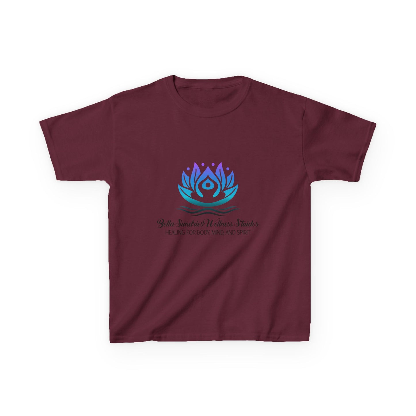 Kids Tee — ‘Progress Over Perfection’ Lotus Graphic