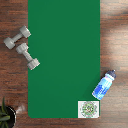 Eco-Friendly Rubber Yoga Mat, Non-Slip Workout Mat, Yoga Gift for Her, Exercise Mat for Home, Fitness Equipment for Yoga and Pilates
