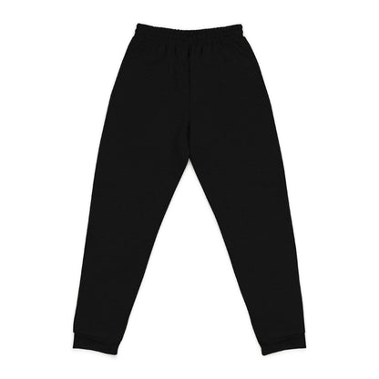 Embroidered Cozy Joggers — Small Floral Heart Chest Patch