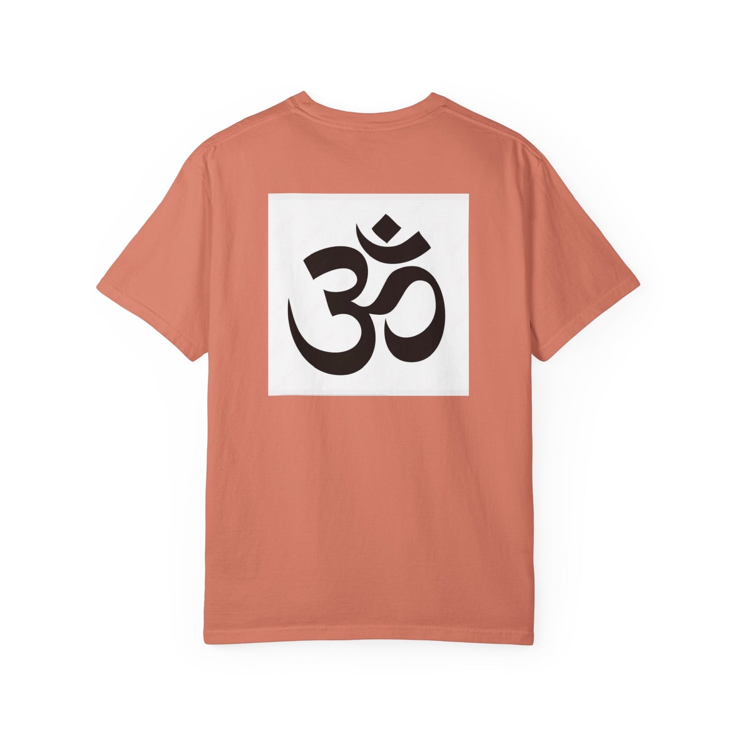 Spiritual Harmony Unisex T-shirt with Om Design, Casual Tee, Gift for Yogis, Meditation Wear, Relaxed Style