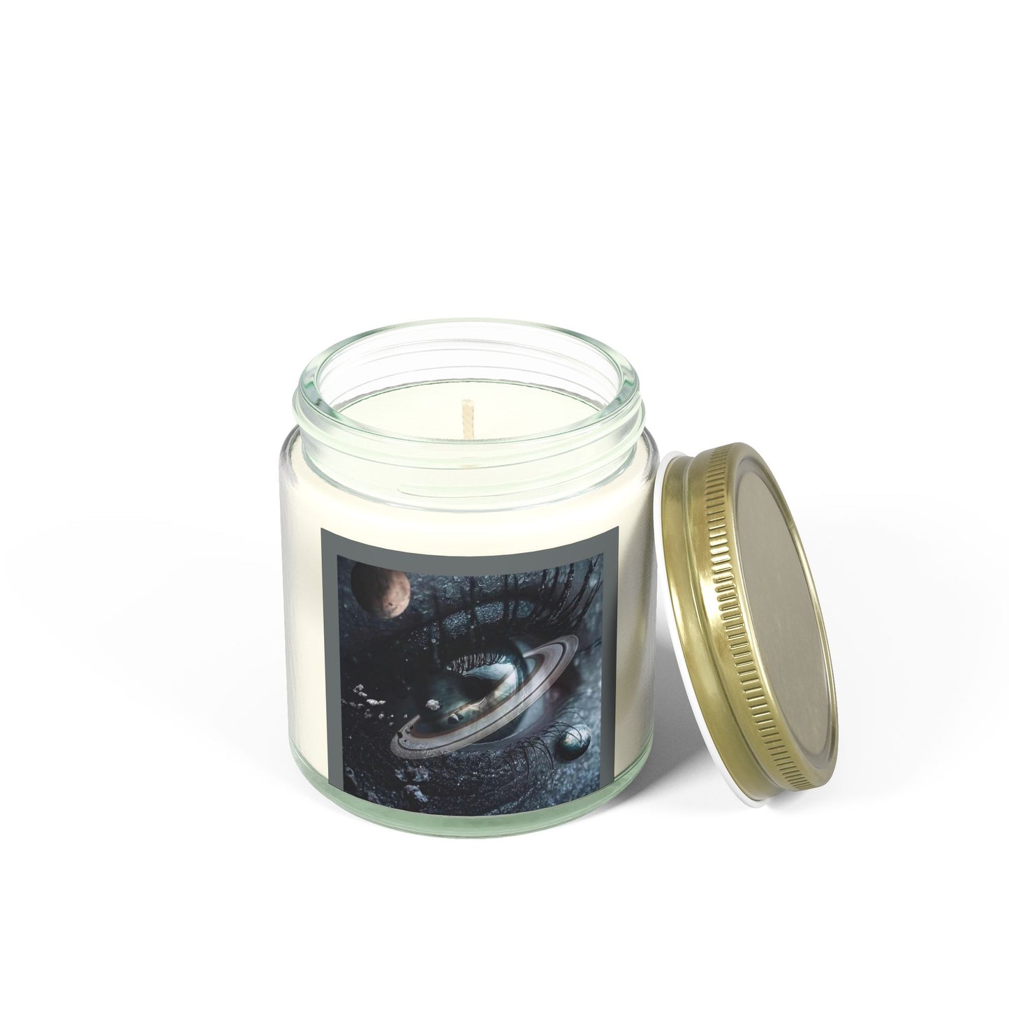 Cosmic Scented Candle - Space-Themed Aromatherapy, Relaxing Home Decor, Gifts for Astronomy Lovers, Unique Birthday Present, Eco-Friendly