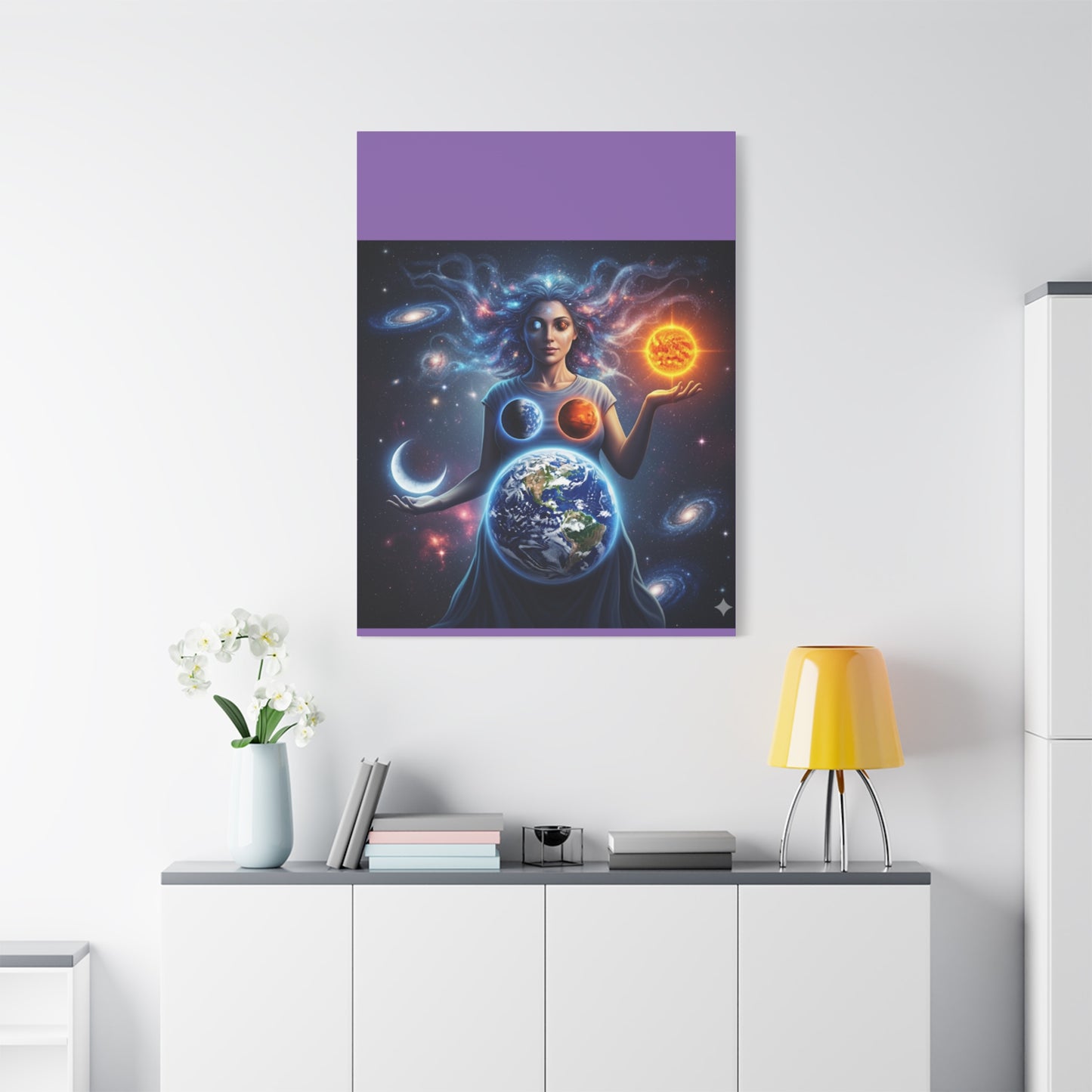 Cosmic Canvas Print - Celestial Art for Space Lovers, Home Decor, Wall Art, Gift for Astronomers, Universe Wall Hanging
