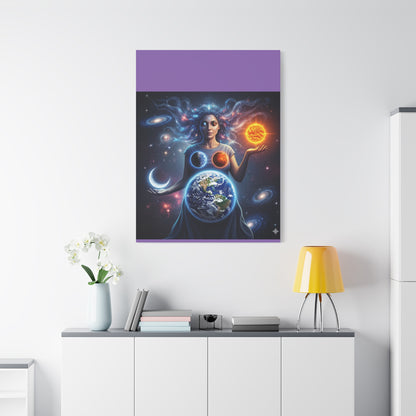 Cosmic Canvas Print - Celestial Art for Space Lovers, Home Decor, Wall Art, Gift for Astronomers, Universe Wall Hanging