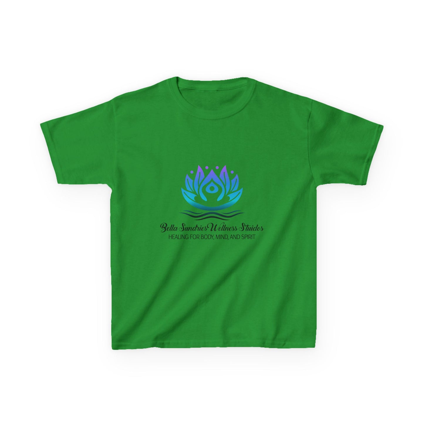 Kids Tee — ‘Progress Over Perfection’ Lotus Graphic