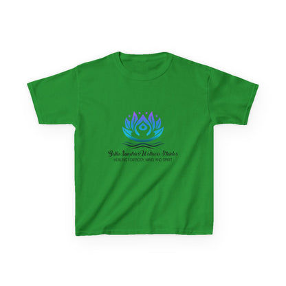 Kids Tee — ‘Progress Over Perfection’ Lotus Graphic
