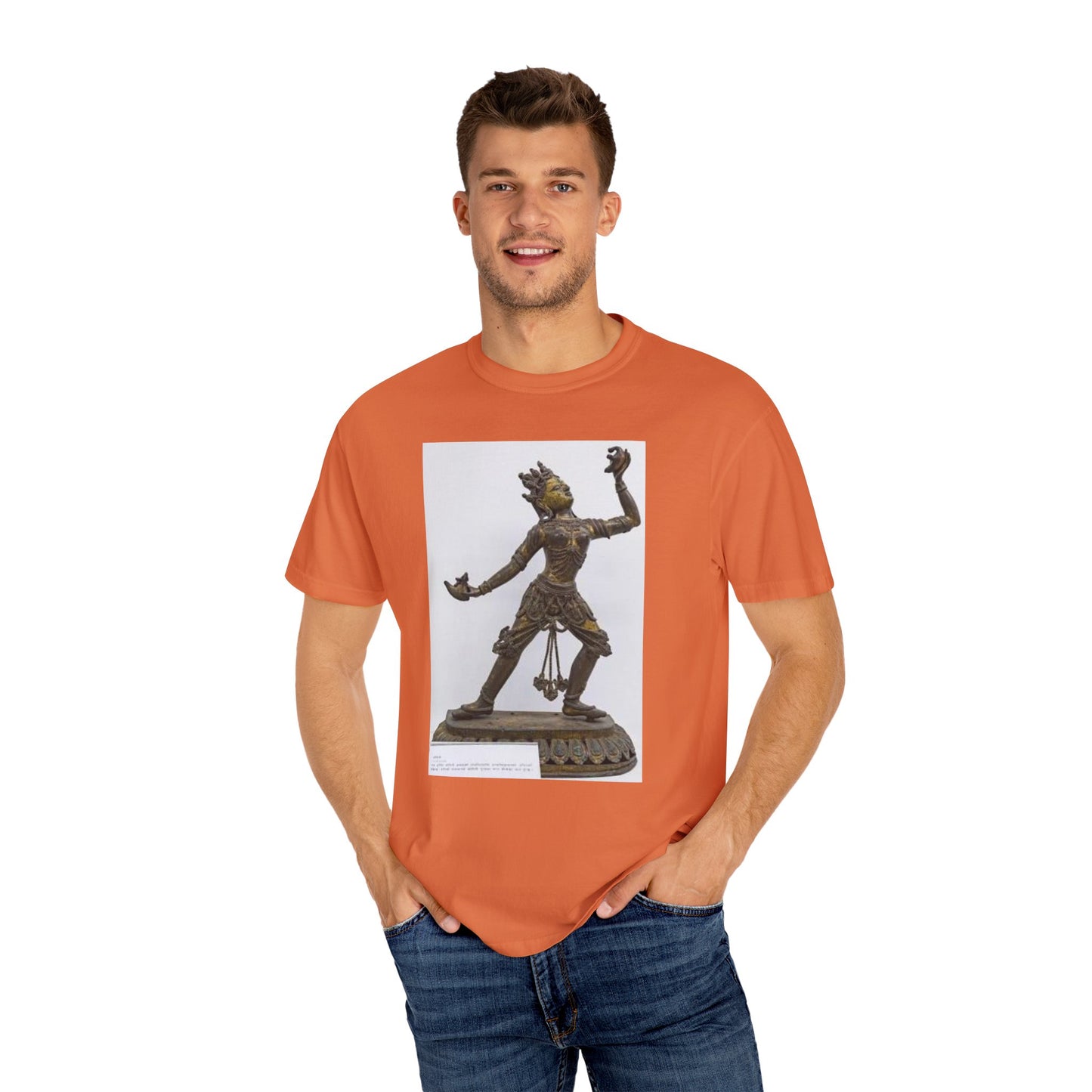 Spiritual Harmony Unisex T-shirt with Om Design, Casual Tee, Gift for Yogis, Meditation Wear, Relaxed Style