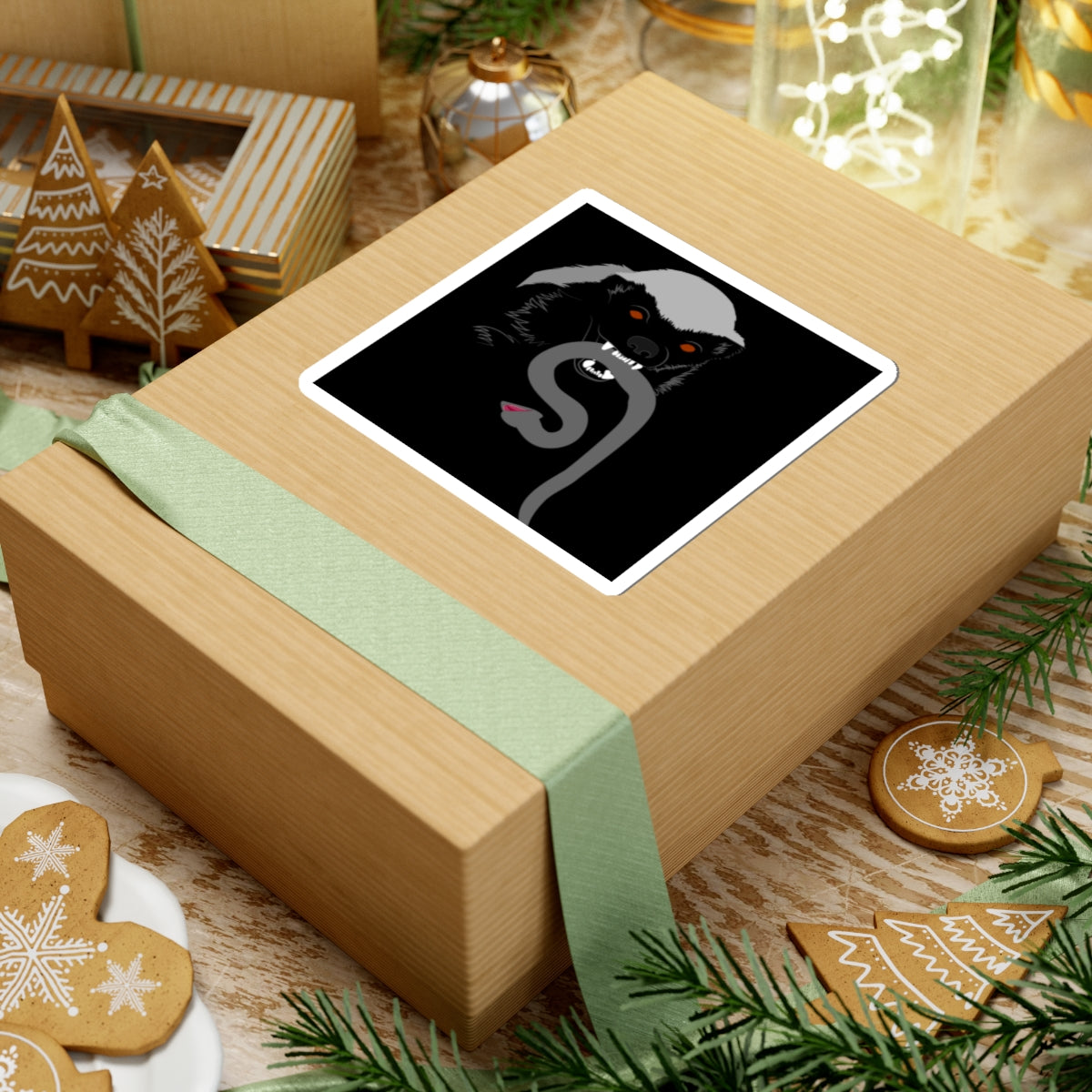 Bold Animal Kiss-Cut Stickers - Perfect for Laptops, Water Bottles, Phone Cases, Journals, Gifts