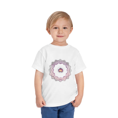 Lotus Flower Toddler Tee | Cute Short Sleeve Shirt, Kids Gift, Flower Graphic Tee, Baby Shower Gift, Summer Playtime Top