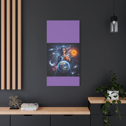 Cosmic Canvas Print - Celestial Art for Space Lovers, Home Decor, Wall Art, Gift for Astronomers, Universe Wall Hanging