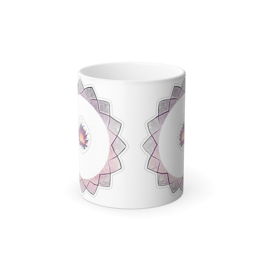 Color Changing Floral Mug - Perfect for Gifts, Home Decor, Self-Care, Kitchen, and Celebration