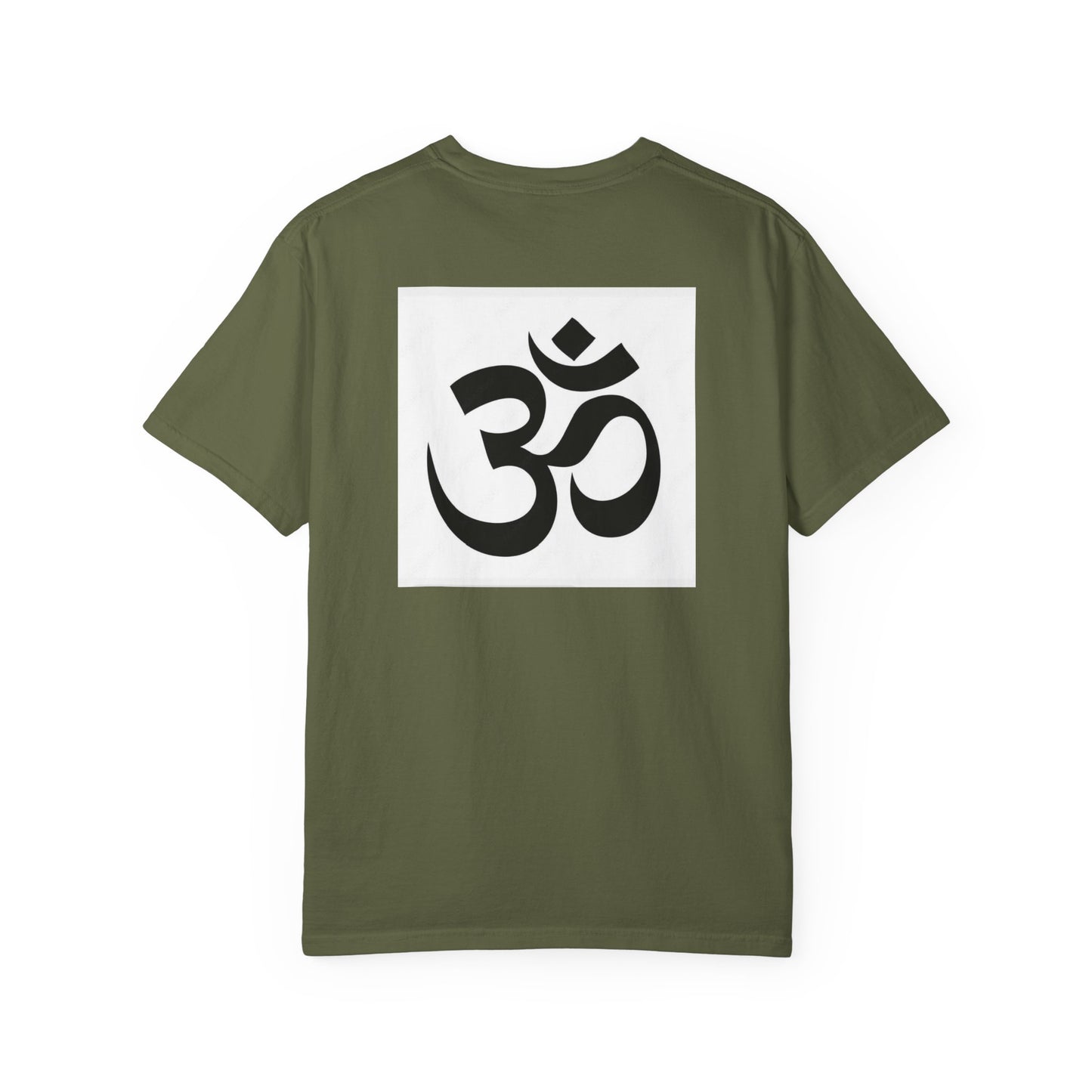 Spiritual Harmony Unisex T-shirt with Om Design, Casual Tee, Gift for Yogis, Meditation Wear, Relaxed Style