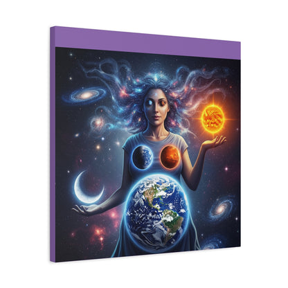 Cosmic Canvas Print - Celestial Art for Space Lovers, Home Decor, Wall Art, Gift for Astronomers, Universe Wall Hanging