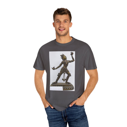 Spiritual Harmony Unisex T-shirt with Om Design, Casual Tee, Gift for Yogis, Meditation Wear, Relaxed Style