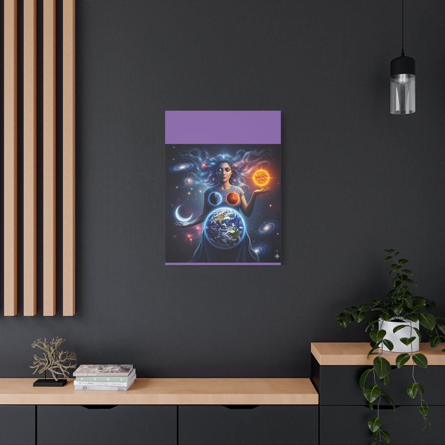 Cosmic Canvas Print - Celestial Art for Space Lovers, Home Decor, Wall Art, Gift for Astronomers, Universe Wall Hanging
