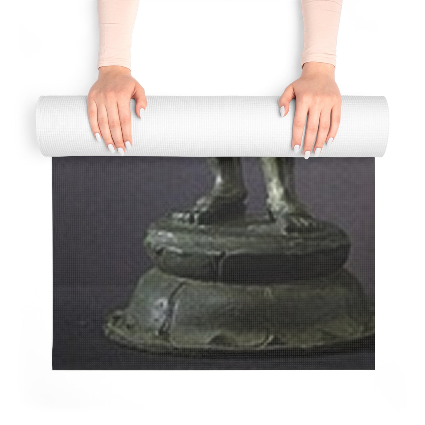 Zen Foam Yoga Mat for Home Practice, Non-Slip Exercise Mat, Mindfulness Gift, Eco-Friendly Fitness Gear, Meditation Yoga