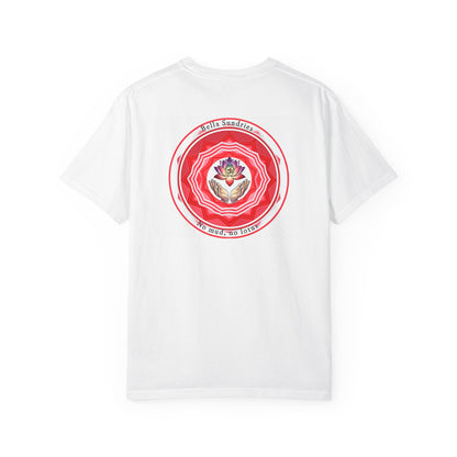 Spiritual Mandala T-Shirt, Unisex Garment-Dyed Tee for Meditation, Yoga, Mindfulness, Gift for Him/Her, Boho Chic Wear