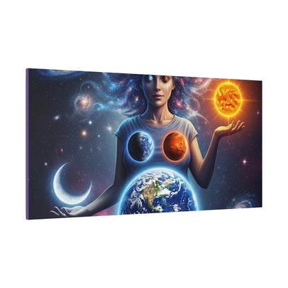 Cosmic Canvas Print - Celestial Art for Space Lovers, Home Decor, Wall Art, Gift for Astronomers, Universe Wall Hanging