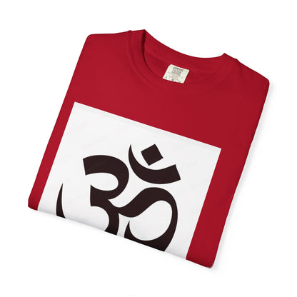 Spiritual Mandala T-Shirt, Unisex Garment-Dyed Tee for Meditation, Yoga, Mindfulness, Gift for Him/Her, Boho Chic Wear