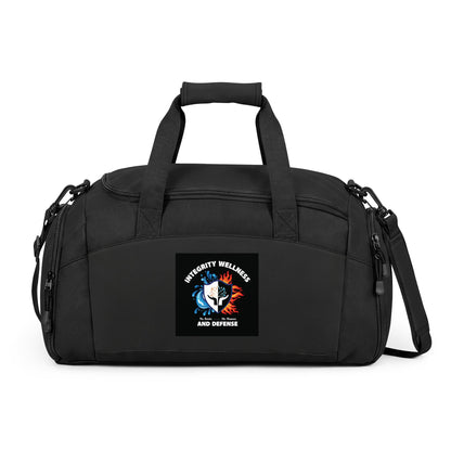 Wellness and Self-Defense Gym Bag — Dual-Element Logo Duffel