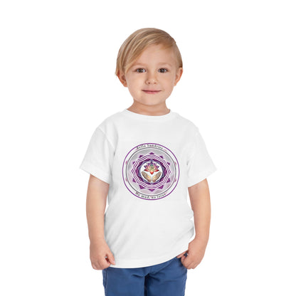Lotus Flower Toddler Tee | Cute Short Sleeve Shirt, Kids Gift, Flower Graphic Tee, Baby Shower Gift, Summer Playtime Top