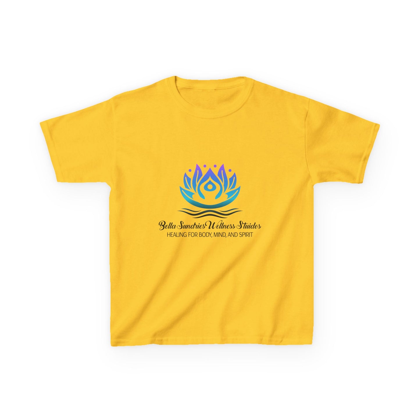 Kids Tee — ‘Progress Over Perfection’ Lotus Graphic