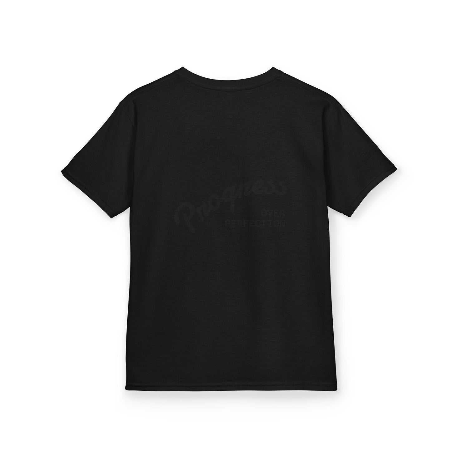 Kids Tee — ‘Progress Over Perfection’ Lotus Graphic