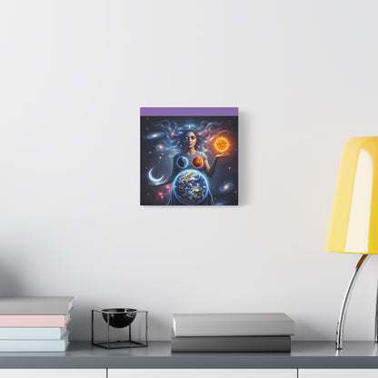 Cosmic Canvas Print - Celestial Art for Space Lovers, Home Decor, Wall Art, Gift for Astronomers, Universe Wall Hanging