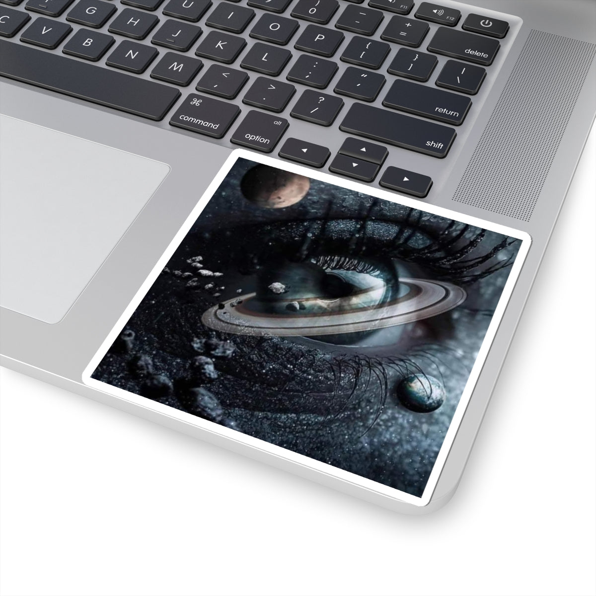 Mystical Space Eye Stickers - Cosmic Decor, Laptop Accessories, Gift for Stargazers, Aesthetic Wall Art, Unique Stationery