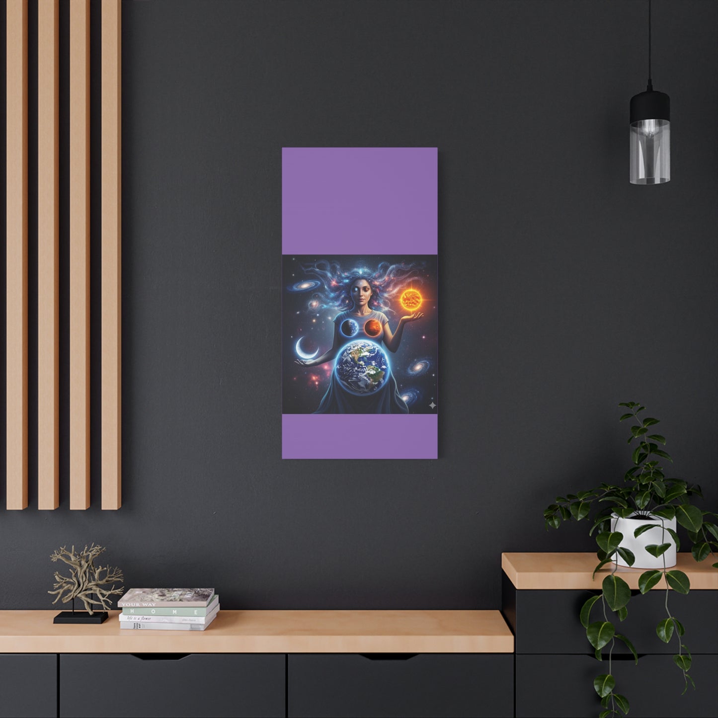 Cosmic Canvas Print - Celestial Art for Space Lovers, Home Decor, Wall Art, Gift for Astronomers, Universe Wall Hanging