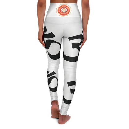 Om Lotus Yoga Leggings