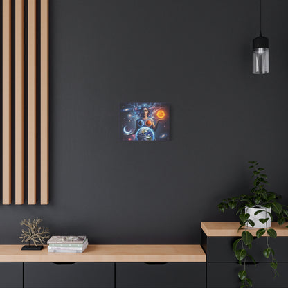 Cosmic Canvas Print - Celestial Art for Space Lovers, Home Decor, Wall Art, Gift for Astronomers, Universe Wall Hanging