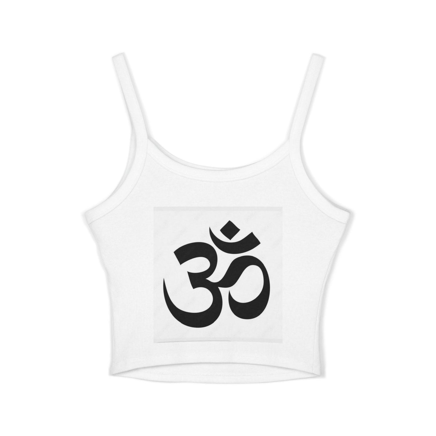 Spiritual Women's Spaghetti Strap Tank Top with Artistic Designs, Yoga Wear, Festival Apparel, Bohemian Clothing, Summer Style
