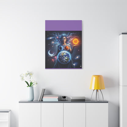 Cosmic Canvas Print - Celestial Art for Space Lovers, Home Decor, Wall Art, Gift for Astronomers, Universe Wall Hanging