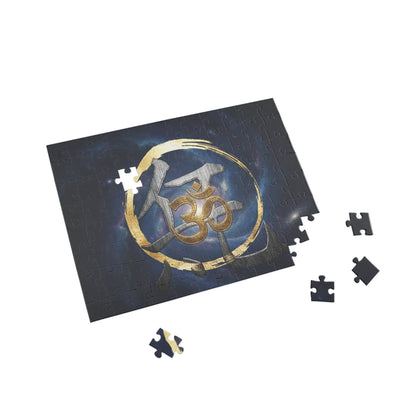 Om Symbol Galaxy Jigsaw Puzzle — Meditation & Spirituality 96–1000 Piece