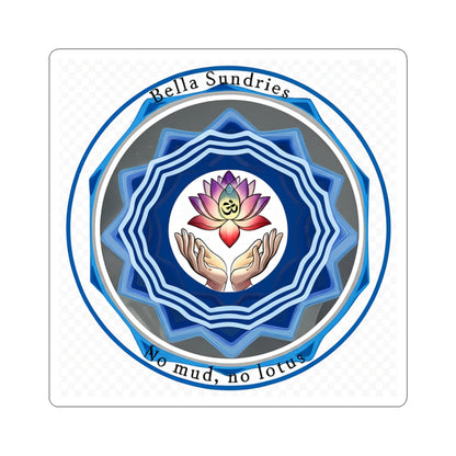 Lotus Hands Kiss-Cut Stickers | Motivation Décor, Wellness Gifts, Spiritual Decor, Yoga Accessories, Positive Vibes