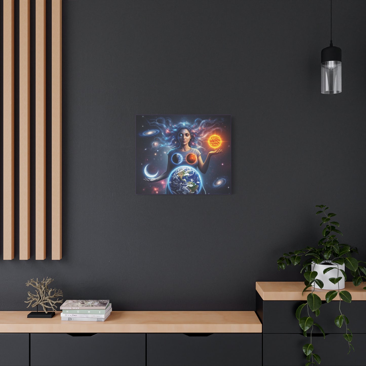 Cosmic Canvas Print - Celestial Art for Space Lovers, Home Decor, Wall Art, Gift for Astronomers, Universe Wall Hanging