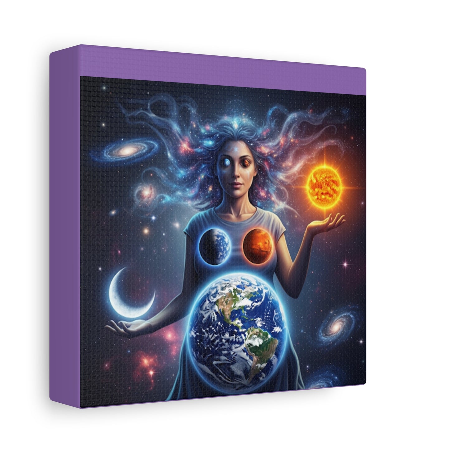 Cosmic Canvas Print - Celestial Art for Space Lovers, Home Decor, Wall Art, Gift for Astronomers, Universe Wall Hanging