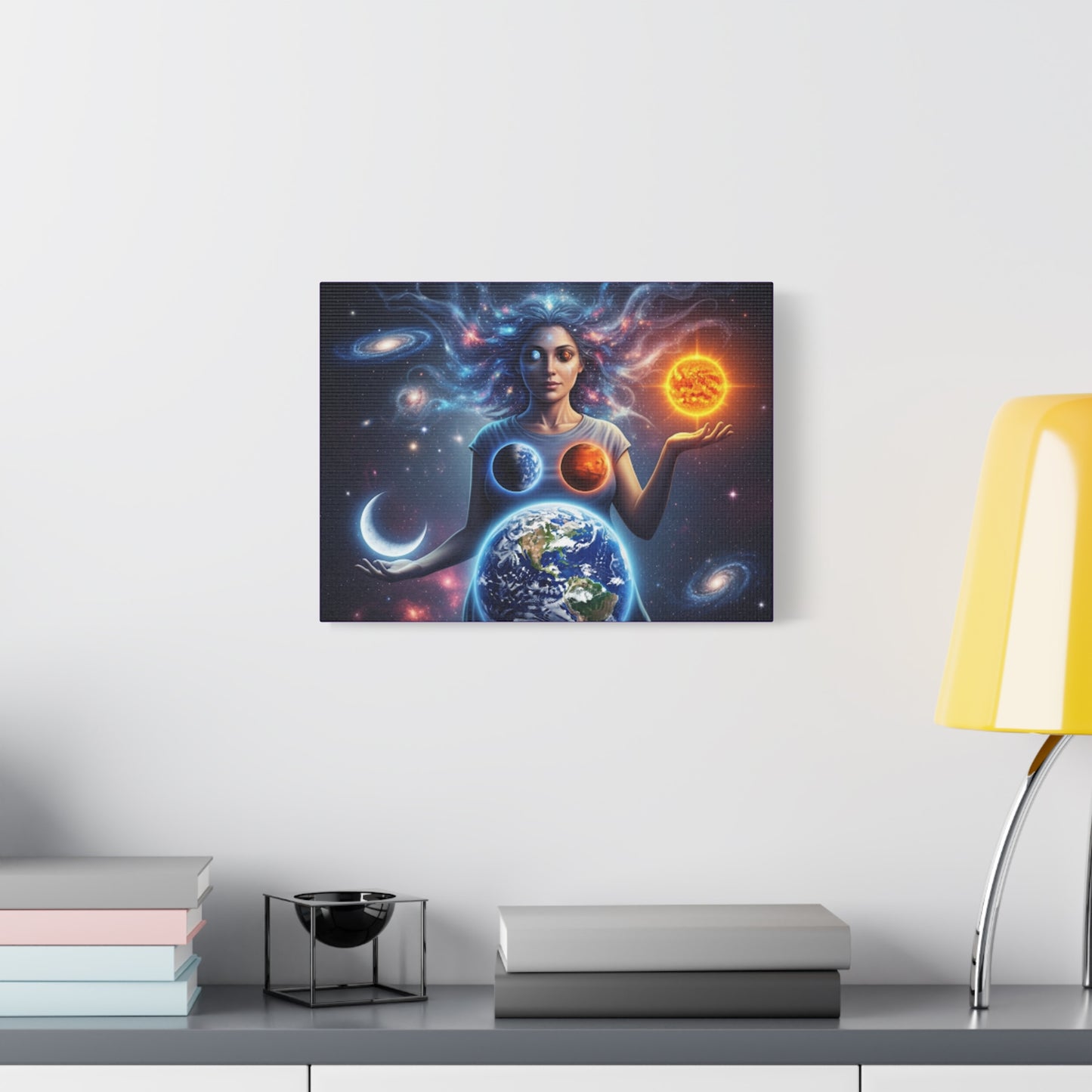 Cosmic Canvas Print - Celestial Art for Space Lovers, Home Decor, Wall Art, Gift for Astronomers, Universe Wall Hanging