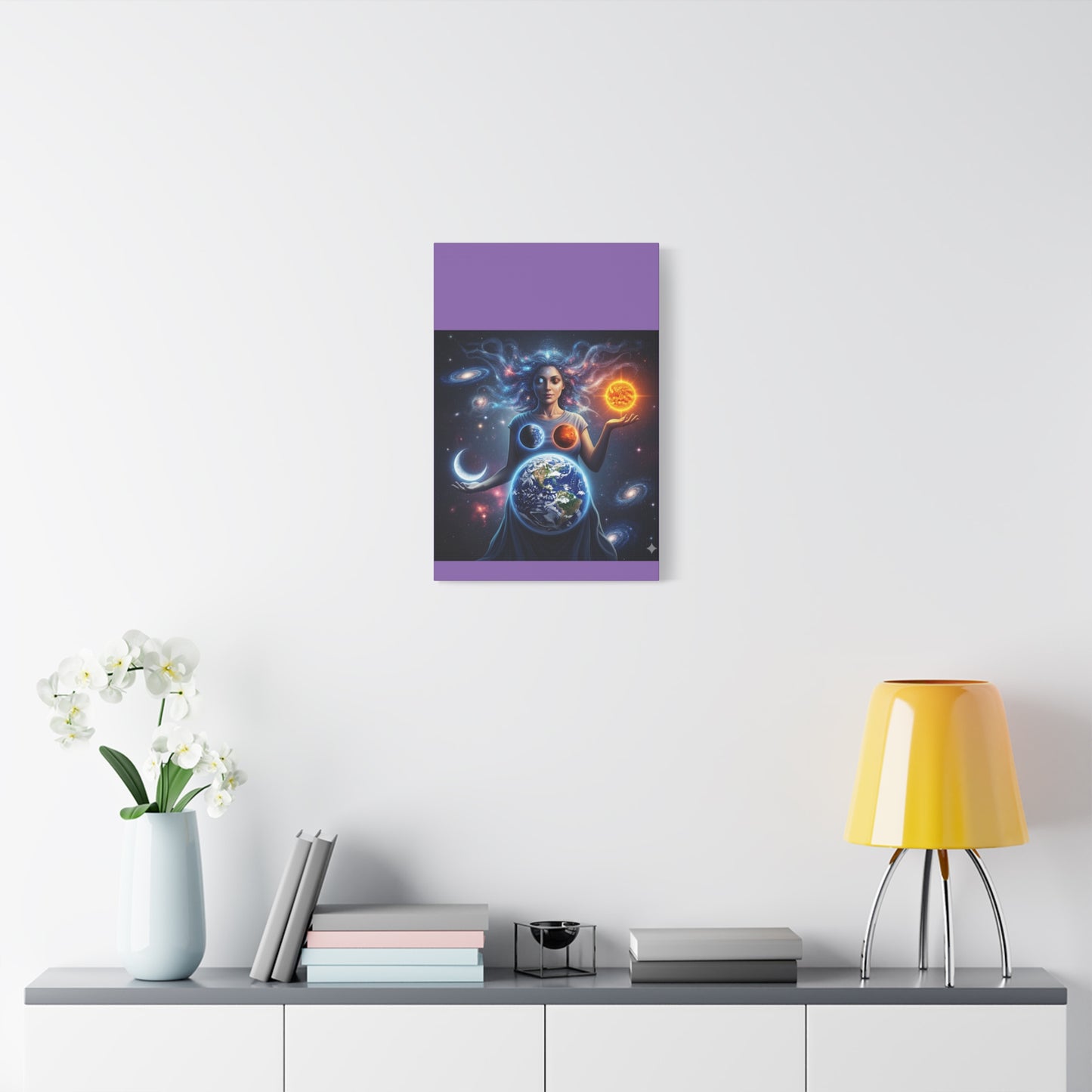 Cosmic Canvas Print - Celestial Art for Space Lovers, Home Decor, Wall Art, Gift for Astronomers, Universe Wall Hanging
