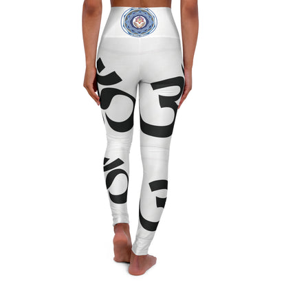 Om Lotus Yoga Leggings